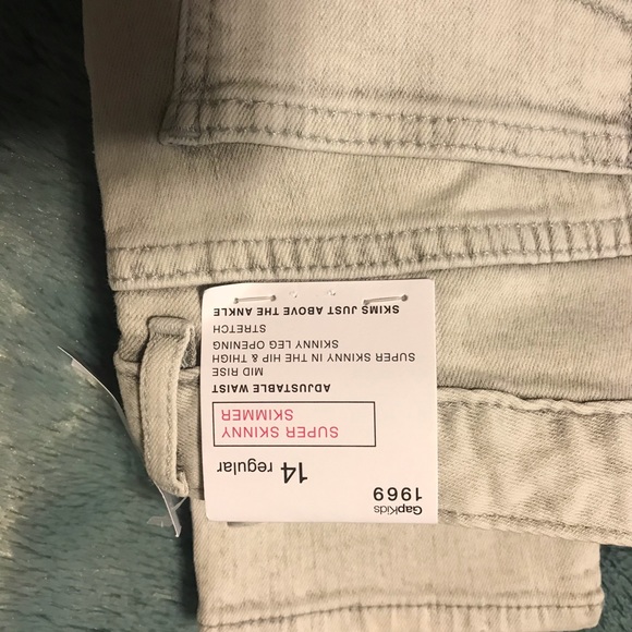 Girls Gap super Skinny Skimmer Jeans - Picture 3 of 4